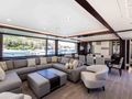 NEW EDGE Sunseeker 95 - interior wide shot NEW EDGE Sunseeker 95 - interior wide shot