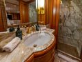 NEW STAR Benetti Tradition 100 - VIP cabin 1 bathroom NEW STAR Benetti Tradition 100 - VIP cabin 1 bathroom