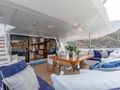 NEW WAVES Benetti Fast 140 - main aft deck NEW WAVES Benetti Fast 140 - main aft deck