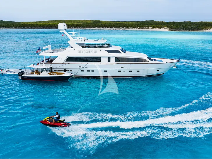 NEXT CHAPTER Hargrave 97 RPH - with the tender and jet ski NEXT CHAPTER Hargrave 97 RPH - with the tender and jet ski