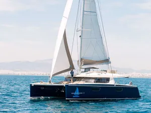 NEW HORIZONS 2 - Fountaine Pajot Saba 50 - 5 Cabins - Athens - Mykonos - Paros - Cyclades - Greece NEW HORIZONS 2 - Fountaine Pajot Saba 50 - 5 Cabins - Athens - Mykonos - Paros - Cyclades - Greece