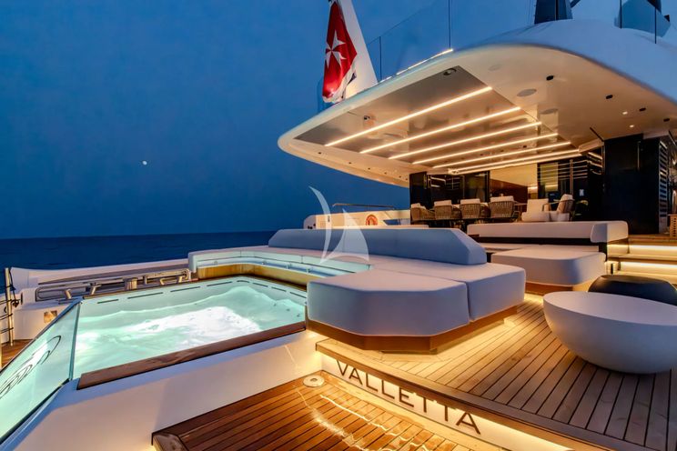 Charter Yacht NIGHT FURY II - Columbus Atlantique 43m - 5 Cabins - Cannes - Nice - St Tropez - French Riviera - Monaco