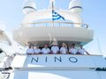 NINO Cantieri Akhir 41 - crew welcoming you aboard NINO Cantieri Akhir 41 - crew welcoming you aboard