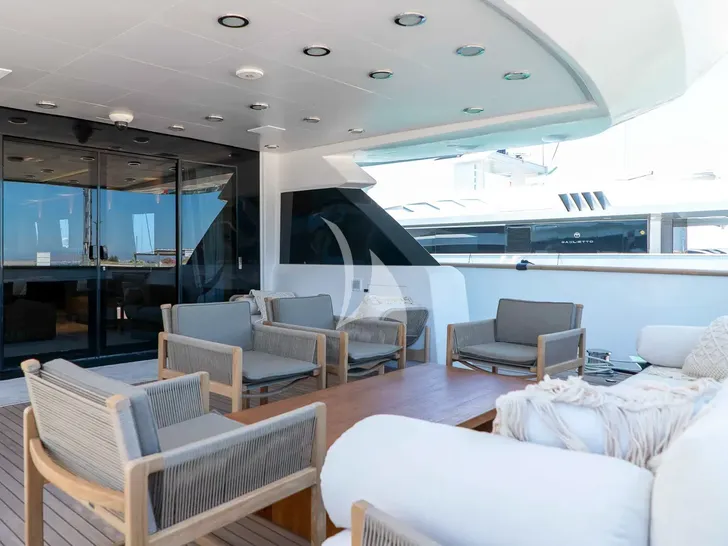 NINO Cantieri Akhir 41 - main aft deck NINO Cantieri Akhir 41 - main aft deck
