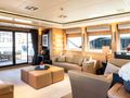 NINO Cantieri Akhir 41 - main saloon lounge NINO Cantieri Akhir 41 - main saloon lounge