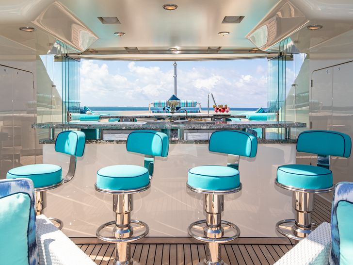 NITA K II Amels 52 Sundeck Bar NITA K II Amels 52 Sundeck Bar