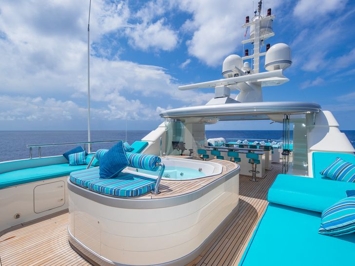 NITA K II Amels 52 Sundeck Jacuzzi NITA K II Amels 52 Sundeck Jacuzzi