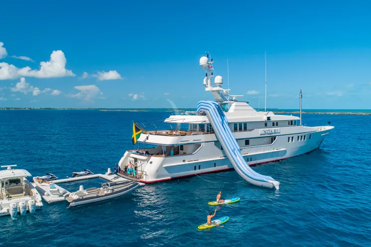 Charter Yacht NITA K II - Amels 52 - 5 Cabins - Nassau - Tortola- St Thomas - Naples