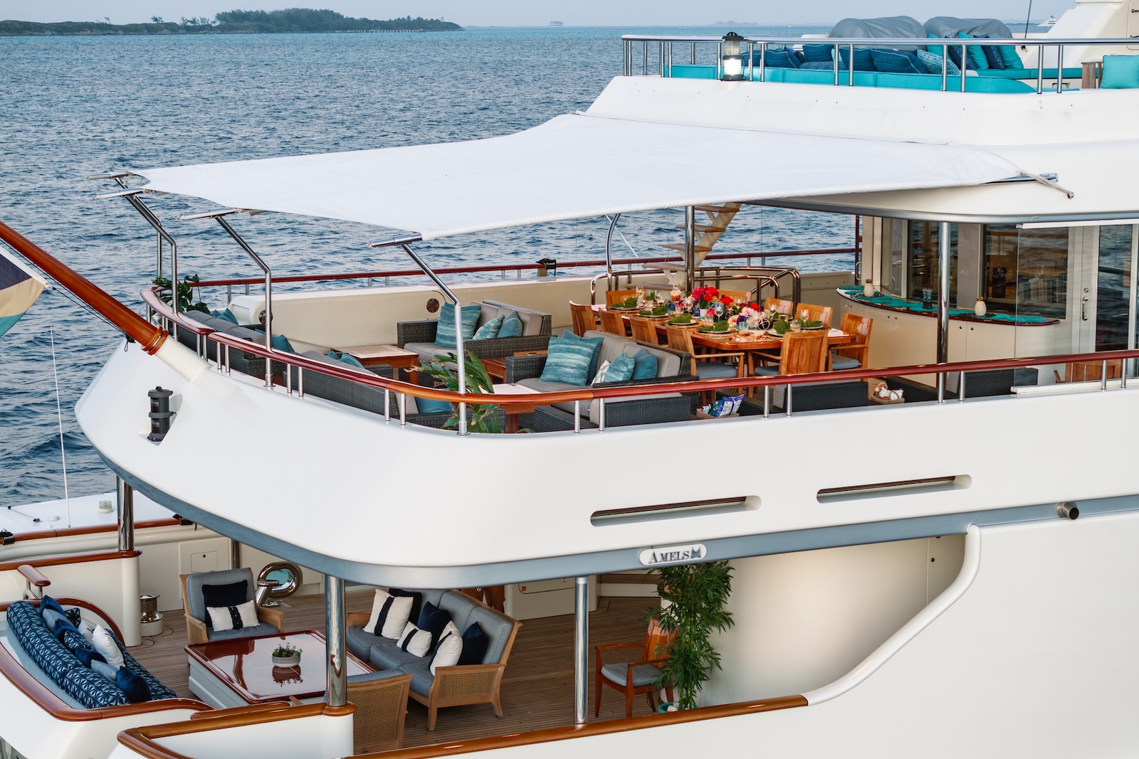 Charter Yacht NITA K II - Amels 52m - 5 Cabins - Athens - Mykonos - Paros - Cyclades - Greece