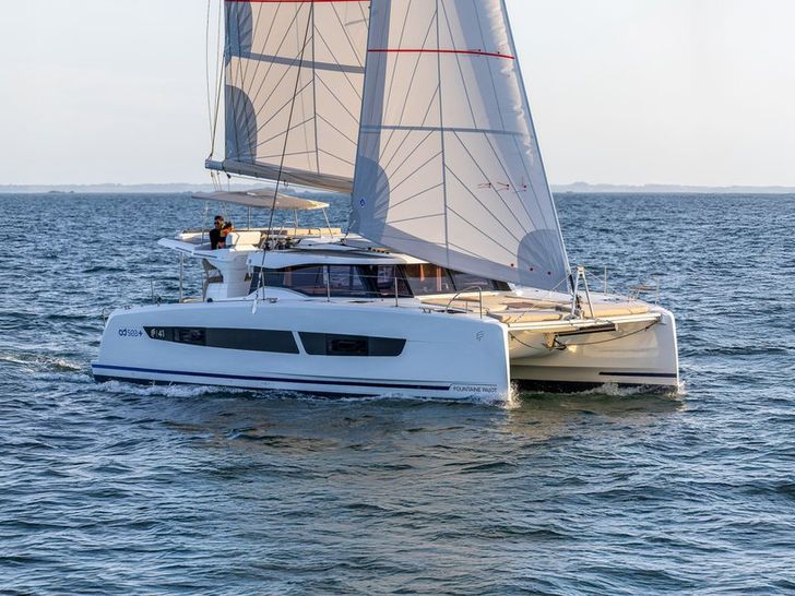 NN Fountaine Pajot New 44 - profile NN Fountaine Pajot New 44 - profile