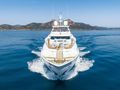 NO.9 Sunseeker 131 - cruising bow view NO.9 Sunseeker 131 - cruising bow view