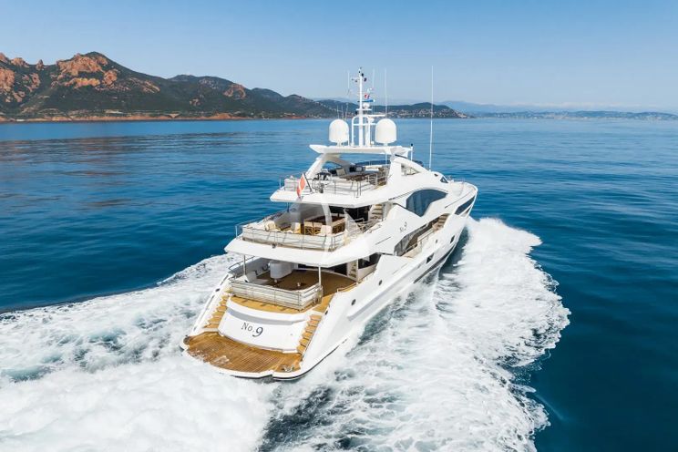 Charter Yacht NO.9 - Sunseeker 131 - 5 Cabins - Cannes - Monaco - St. Tropez - Antibes - French Riviera