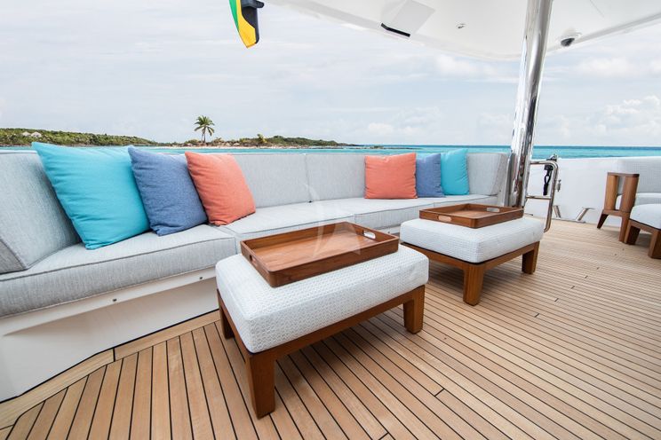 Charter Yacht NO BAD IDEAS - Westport 130 - 5 Cabins - Nassau - Staniel Cay