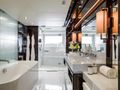 NOAH Sunseeker 131 - master cabin bathroom NOAH Sunseeker 131 - master cabin bathroom