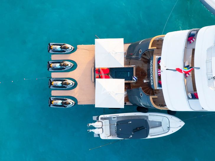 NO BAD IDEAS Trinity 150 - top aft shot NO BAD IDEAS Trinity 150 - top aft shot