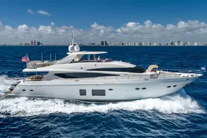 NO CURFEW - Princess 85 - 4 Cabins - Nassau - Exumas - Bahamas NO CURFEW - Princess 85 - 4 Cabins - Nassau - Exumas - Bahamas