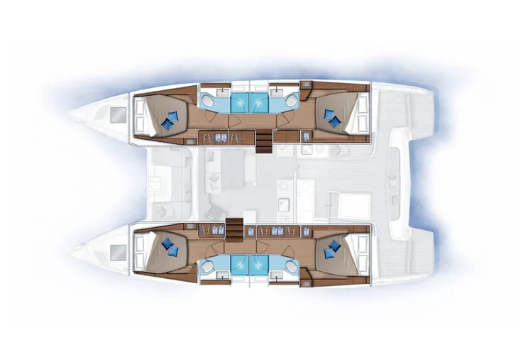 Layout for HOLOKAI Lagoon 46 - layout