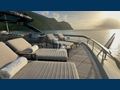 NOI Riva Argo 90 flybridge sun beds