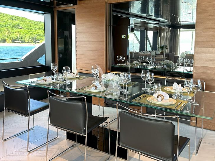 NOI Riva Argo 90 - indoor dining area NOI Riva Argo 90 - indoor dining area