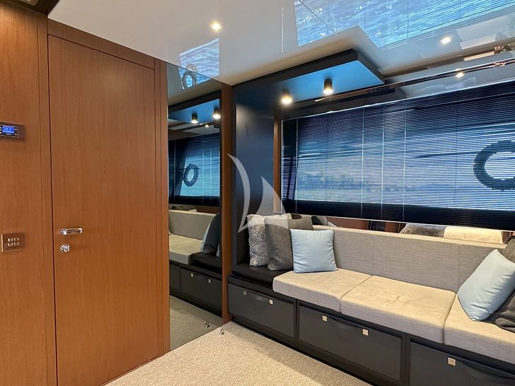 NOI Riva Argo 90 - master cabin seating area NOI Riva Argo 90 - master cabin seating area
