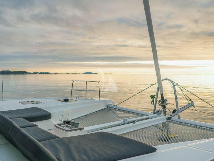 NORD Lagoon 51 foredeck NORD Lagoon 51 foredeck