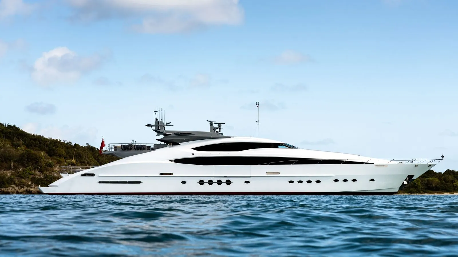 Charter Yacht NORMA JEAN - Palmer Johnson 150 - 5 Cabins - St Martin - St Barths - Leewards - Caribbean