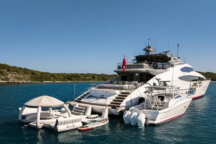 Charter Yacht NORMA JEAN - Palmer Johnson 150 - 5 Cabins - St Martin - St Barths - Leewards - Caribbean