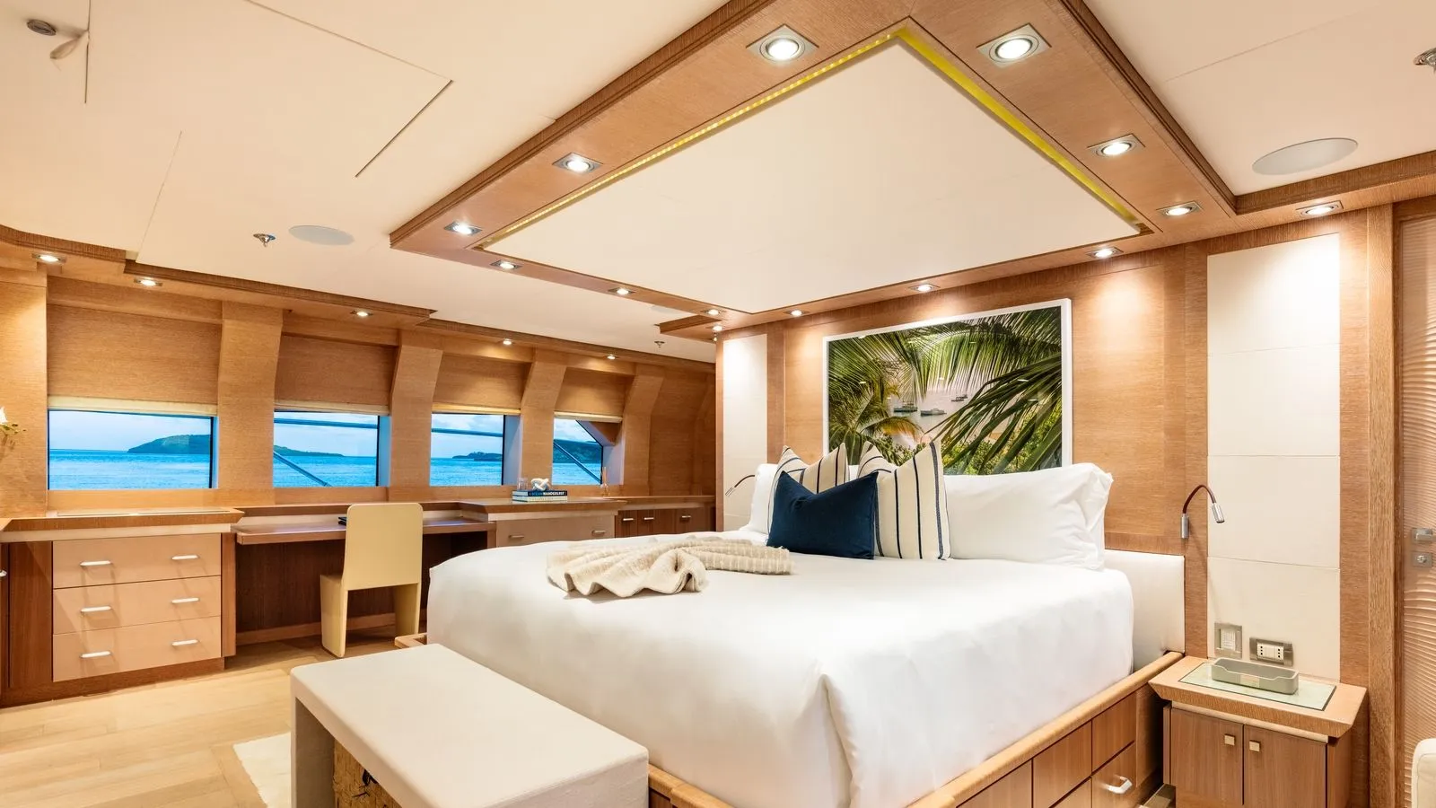 Charter Yacht NORMA JEAN - Palmer Johnson 150 - 5 Cabins - St Martin - St Barths - Leewards - Caribbean
