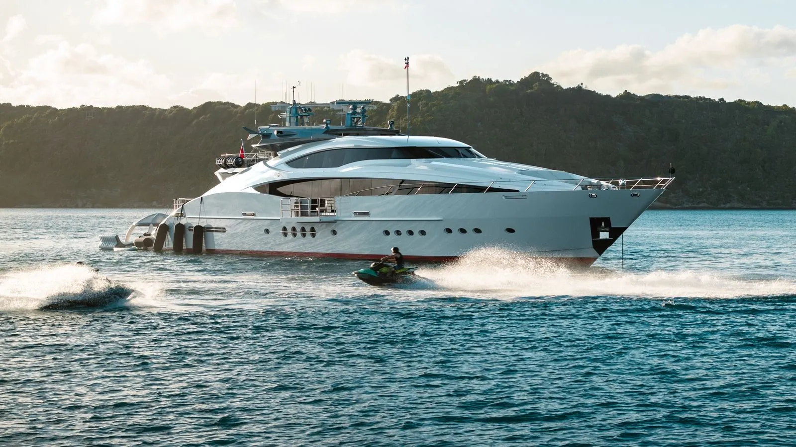 Charter Yacht NORMA JEAN - Palmer Johnson 150 - 5 Cabins - St Martin - St Barths - Leewards - Caribbean