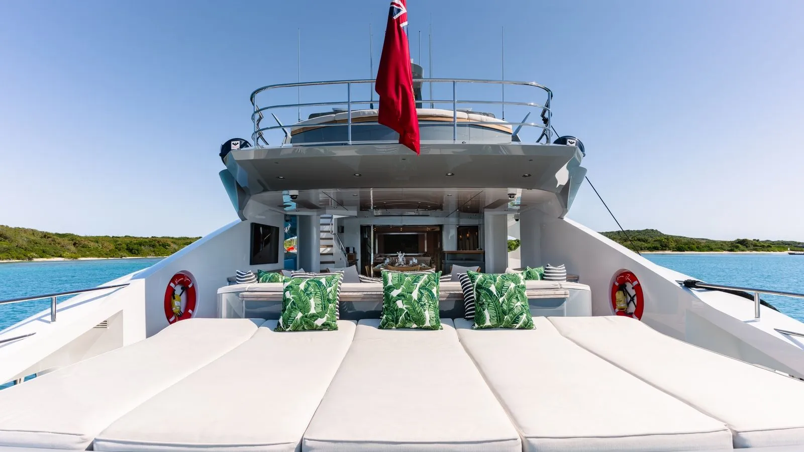 Charter Yacht NORMA JEAN - Palmer Johnson 150 - 5 Cabins - St Martin - St Barths - Leewards - Caribbean