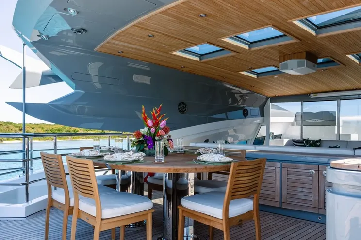 Charter Yacht NORMA JEAN - Palmer Johnson 150 - 5 Cabins - St Martin - St Barths - Leewards - Caribbean