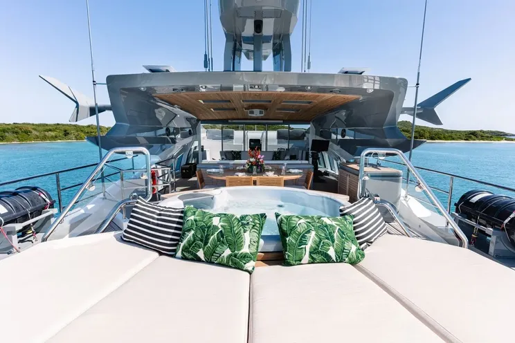 Charter Yacht NORMA JEAN - Palmer Johnson 150 - 5 Cabins - St Martin - St Barths - Leewards - Caribbean