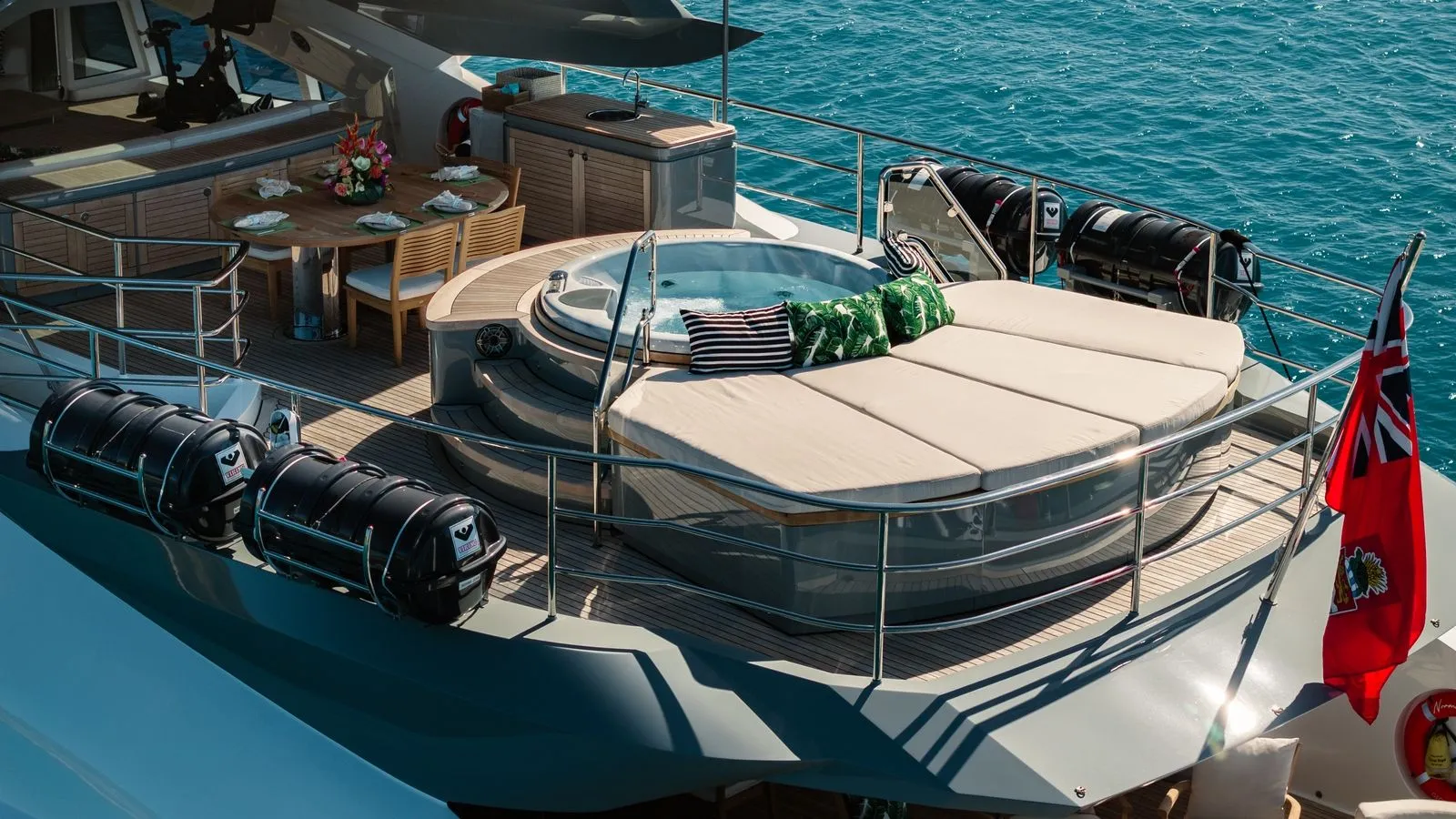 Charter Yacht NORMA JEAN - Palmer Johnson 150 - 5 Cabins - St Martin - St Barths - Leewards - Caribbean