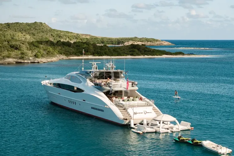Charter Yacht NORMA JEAN - Palmer Johnson 150 - 5 Cabins - Nassau - Exumas - Bahamas - St Martin - Caribbean