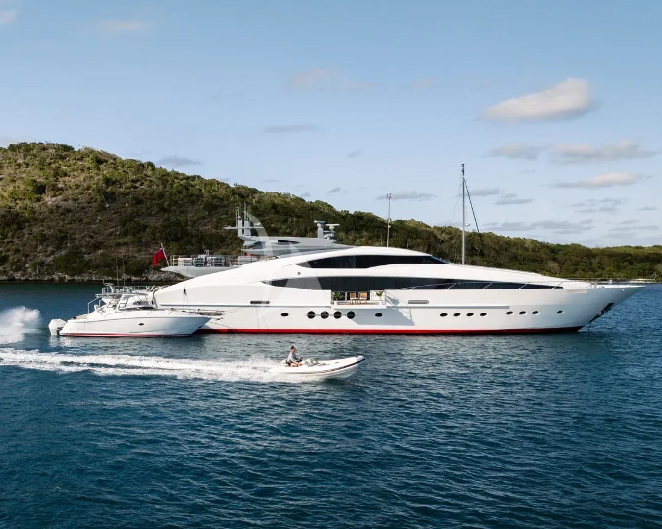 NORMA JEAN - Palmer Johnson 150 - 5 Cabins - Nassau - Exumas - Bahamas - St Martin - Caribbean