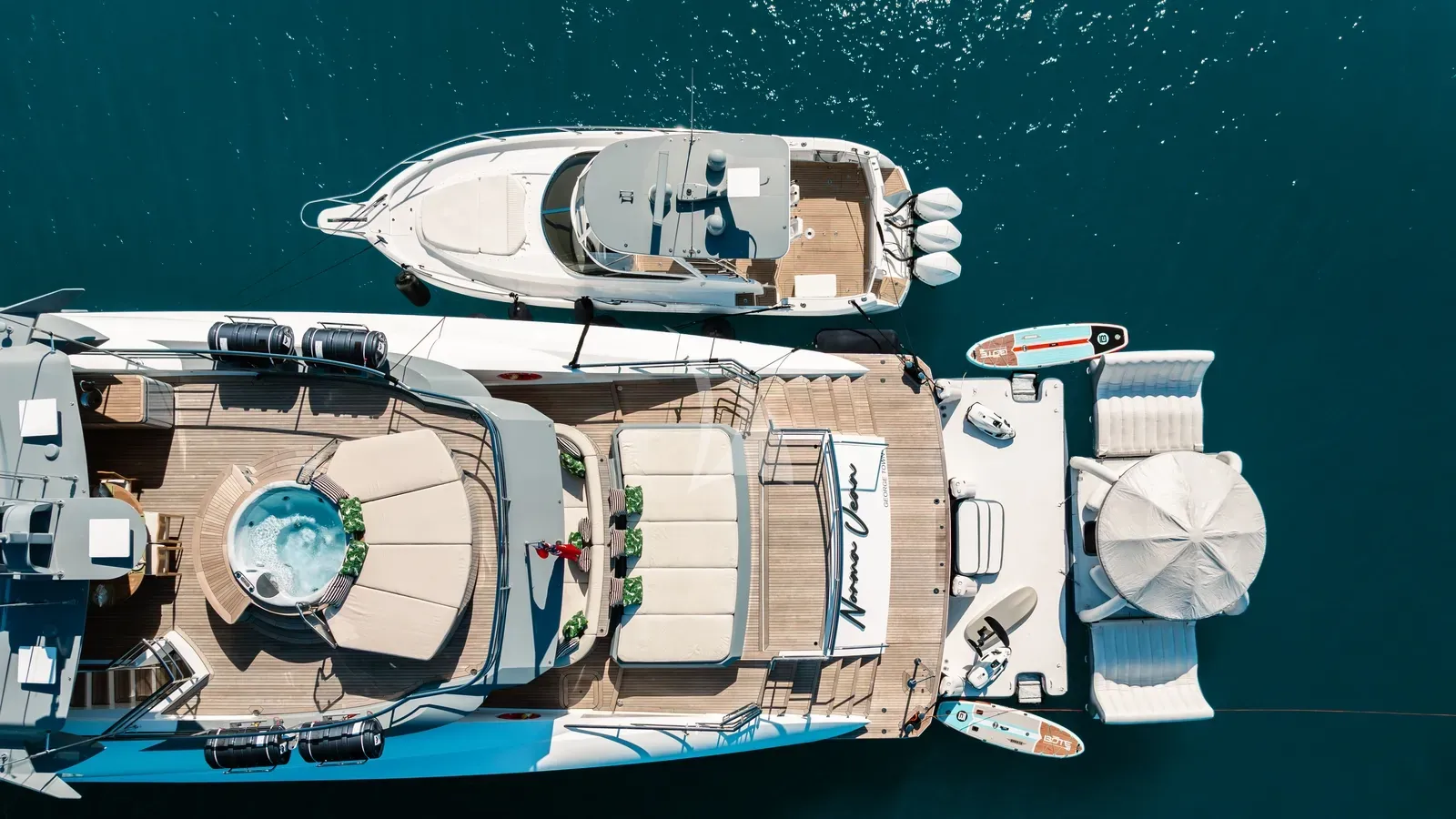 Charter Yacht NORMA JEAN - Palmer Johnson 150 - 5 Cabins - Nassau - Exumas - Bahamas - St Martin - Caribbean