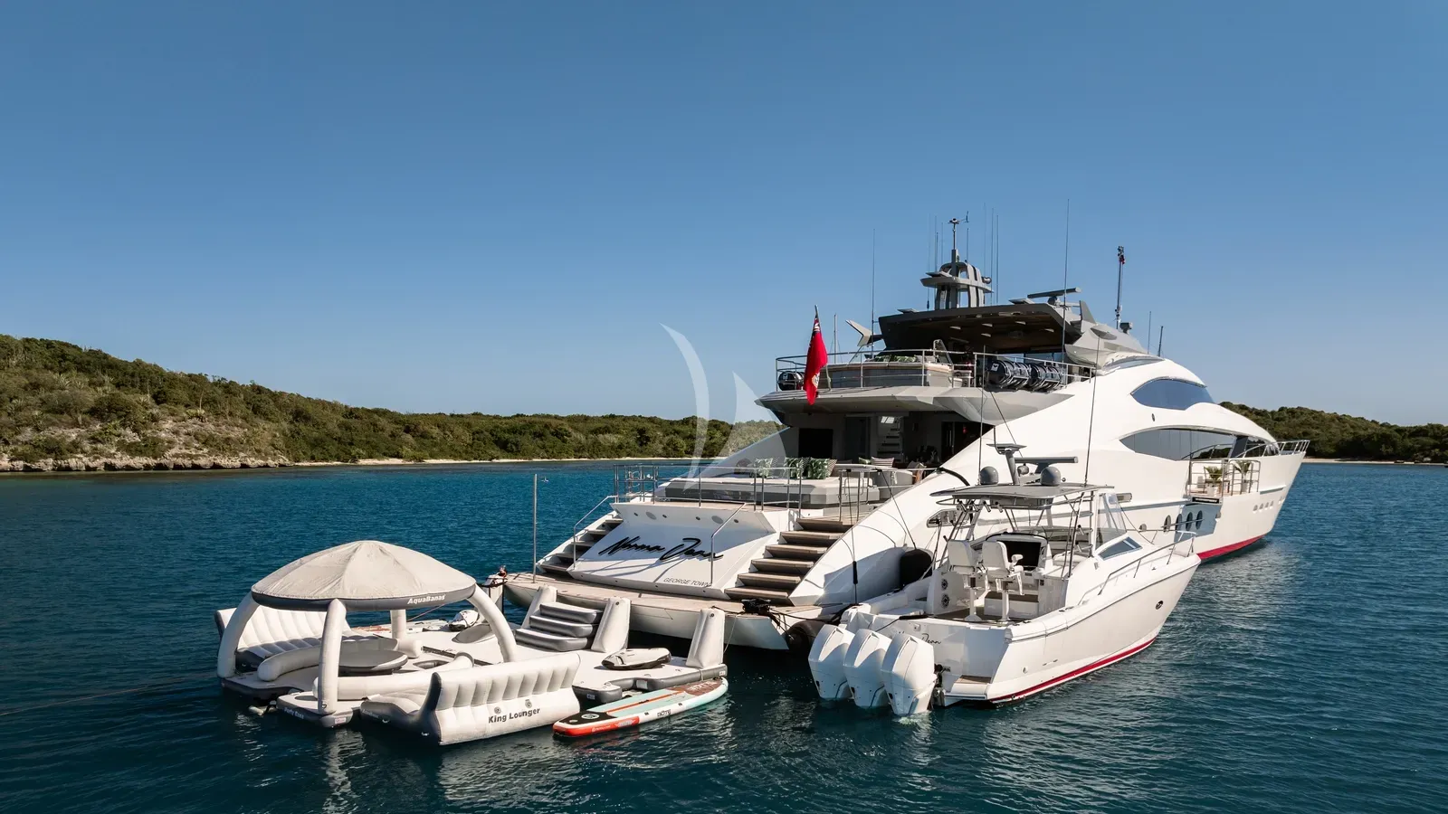 Charter Yacht NORMA JEAN - Palmer Johnson 150 - 5 Cabins - Nassau - Exumas - Bahamas - St Martin - Caribbean