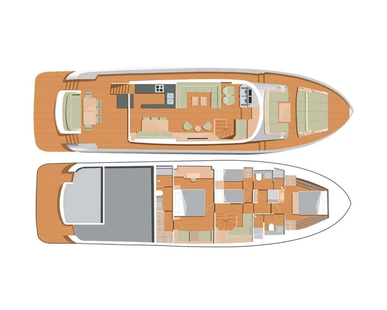 Layout for NORMAN`S T4 Sirena 68 - layout