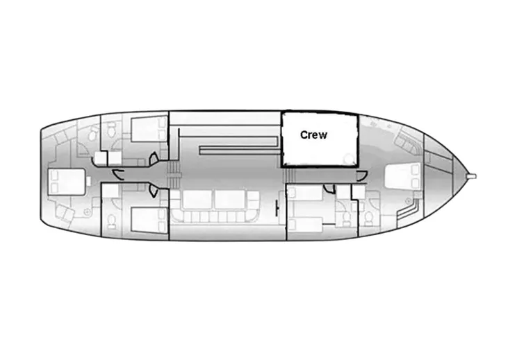 Layout for GULET NOSTRA VITA Custom 32m - layout