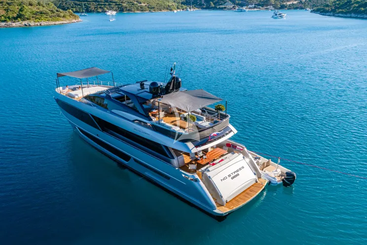 Charter Yacht NO STRESS 888 - Riva Corsaro 100 - 5 Cabins - Baska Voda - Split - Dubrovnik - Hvar - Croatia