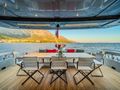 NO STRESS 888 Riva Corsaro 100 - aft deck NO STRESS 888 Riva Corsaro 100 - aft deck
