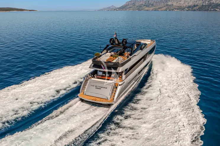 Charter Yacht NO STRESS 888 - Riva Corsaro 100 - 5 Cabins - Baska Voda - Split - Dubrovnik - Hvar - Croatia