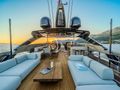 NO STRESS 888 Riva Corsaro 100 - flybridge lounge NO STRESS 888 Riva Corsaro 100 - flybridge lounge