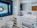 NO STRESS 888 Riva Corsaro 100 - master cabin bathroom NO STRESS 888 Riva Corsaro 100 - master cabin bathroom