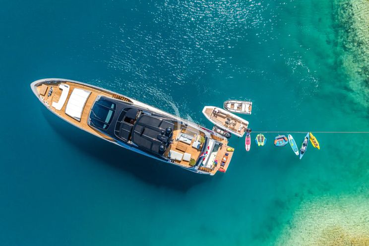 Charter Yacht NO STRESS 888 - Riva Corsaro 100 - 5 Cabins - Baska Voda - Split - Dubrovnik - Hvar - Croatia