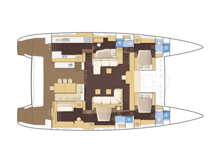 NOVA Lagoon 620 - layout NOVA Lagoon 620 - layout