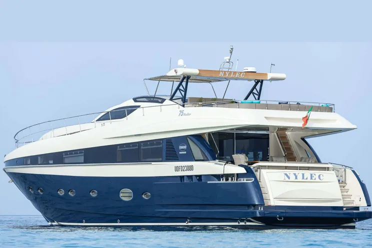 Charter Yacht NYLEC - Conam 75 Wide Body - 4 Cabins - Palermo - Sicily - Lipari - Aeolian Islands - Italy