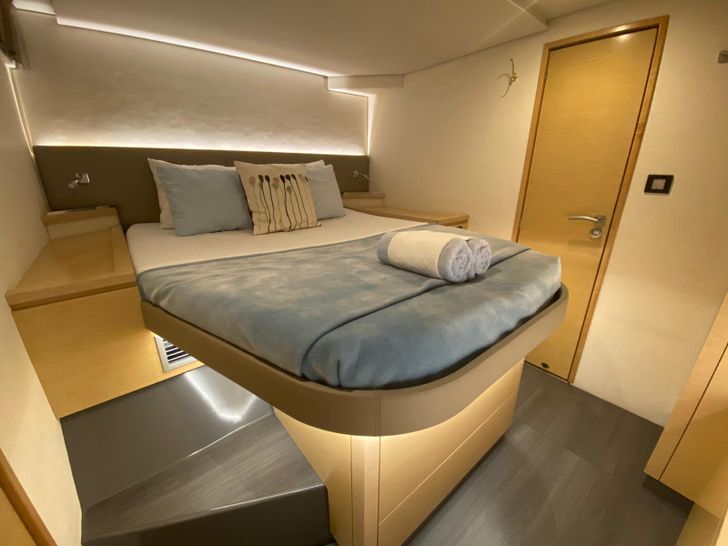 NOWHERE Fountaine Pajot Saba 50 - master cabin NOWHERE Fountaine Pajot Saba 50 - master cabin