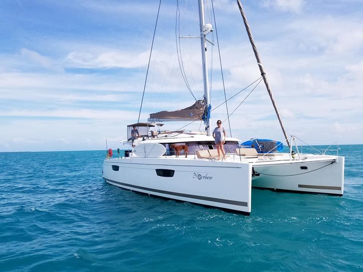 NOWHERE Fountaine Pajot Saba 50 - profile NOWHERE Fountaine Pajot Saba 50 - profile