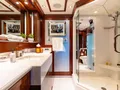 OCEAN CLUB Trinity Yachts 164 - master cabin bathroom shower OCEAN CLUB Trinity Yachts 164 - master cabin bathroom shower